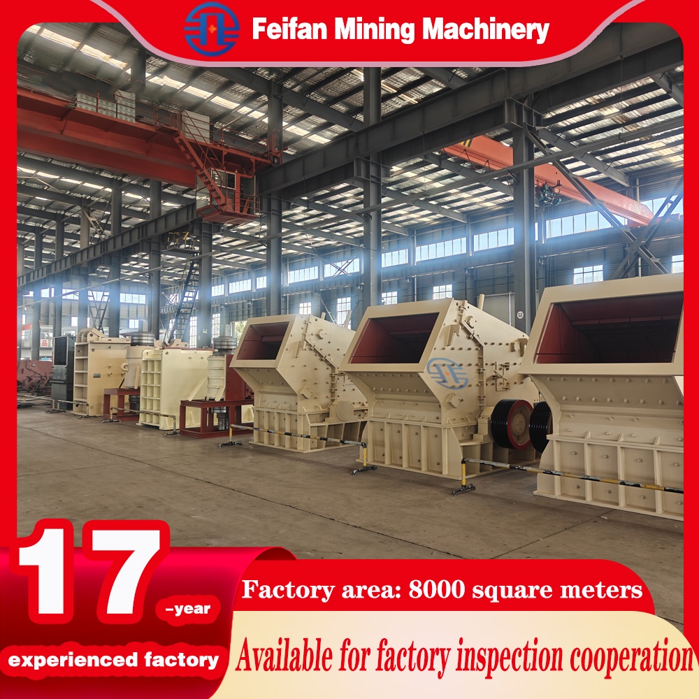 FEIFAN Máquina de impacto para minería, mineral, arena y piedra, de tipo europeo Serie CI, con gran abertura de alimentación y fuerte fuerza de trituración 