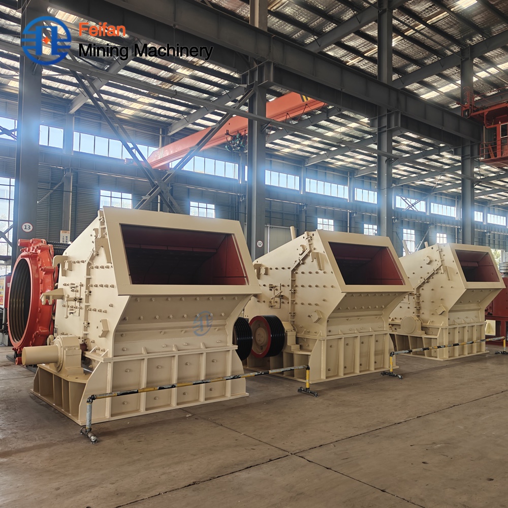 Máquina de impacto FEIFAN de servicio pesado, personalizable, de gran capacidad, para conformación de agregados de mineral minero y fabricación de arena