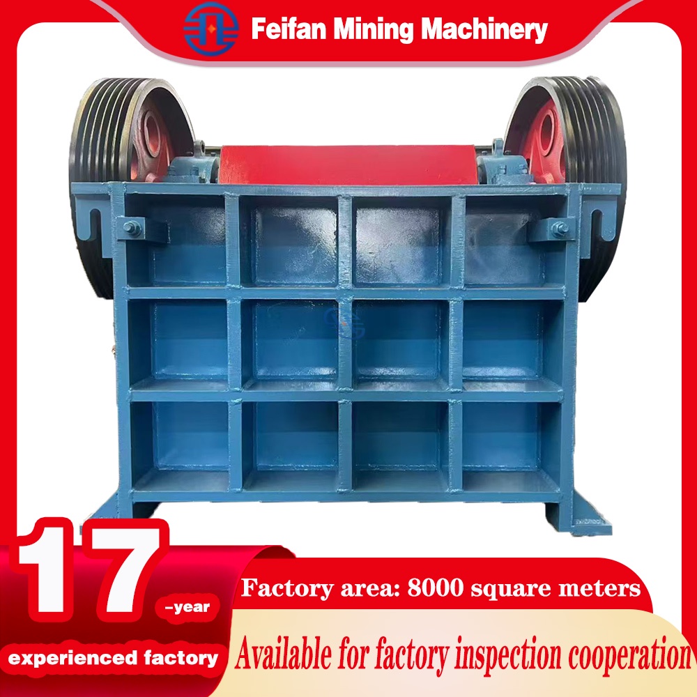 FEIFAN PEX trituradora de piedra de mandíbulas, máquina versátil de trituración fina para minería, canteras y tratamiento de residuos de construcción