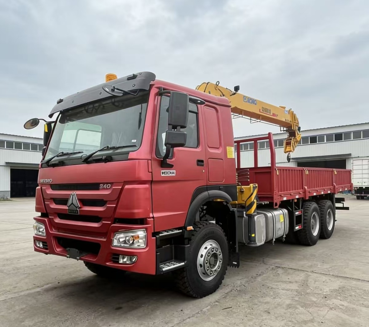 Straight Boom Truck Crane