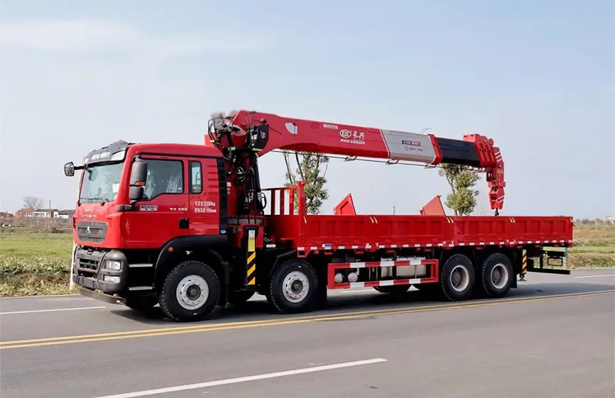Caminhão-guindaste HOWO TX 8×4