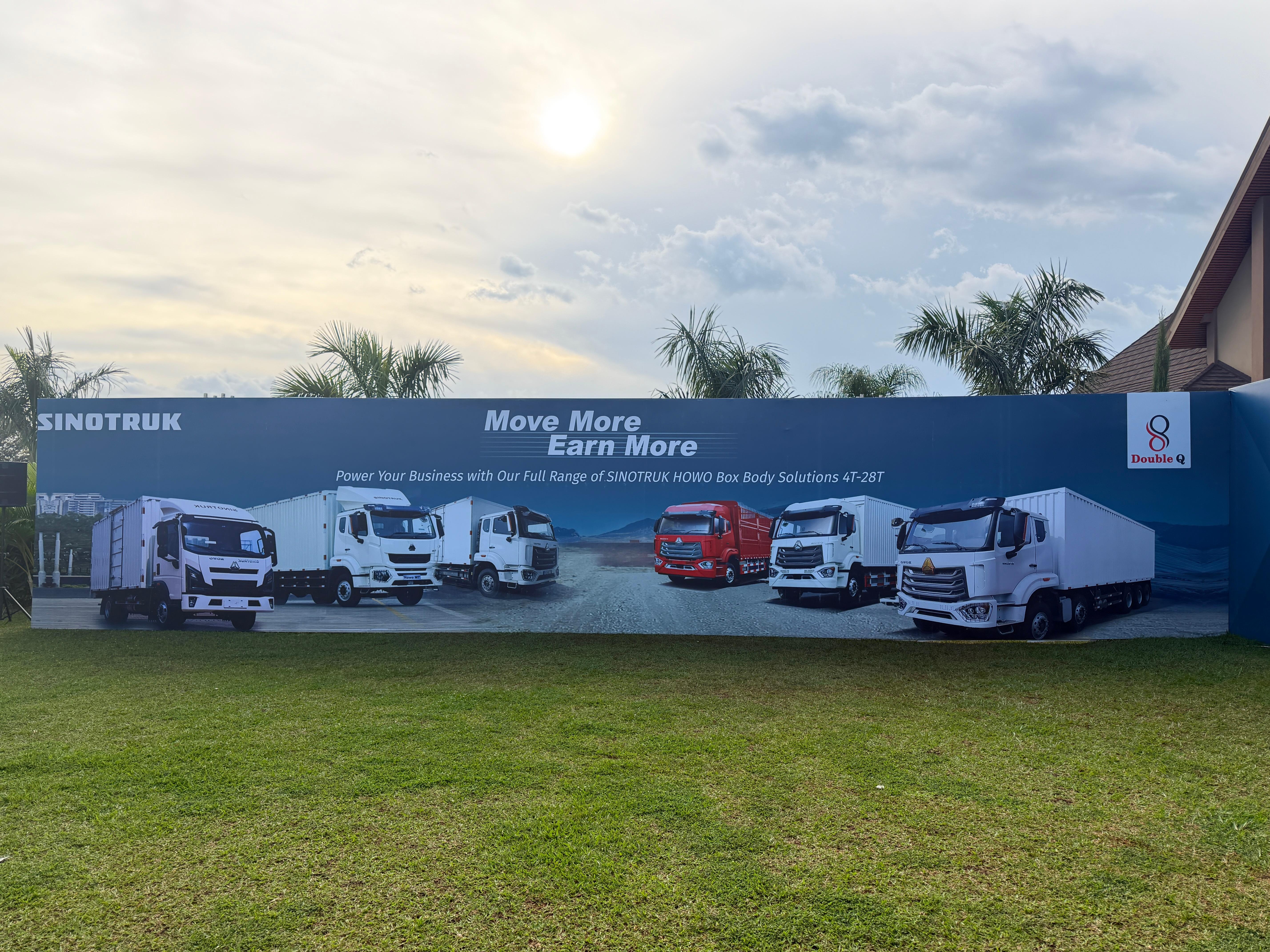 SINOTRUK realiza evento de promoção de caminhões leves em Uganda