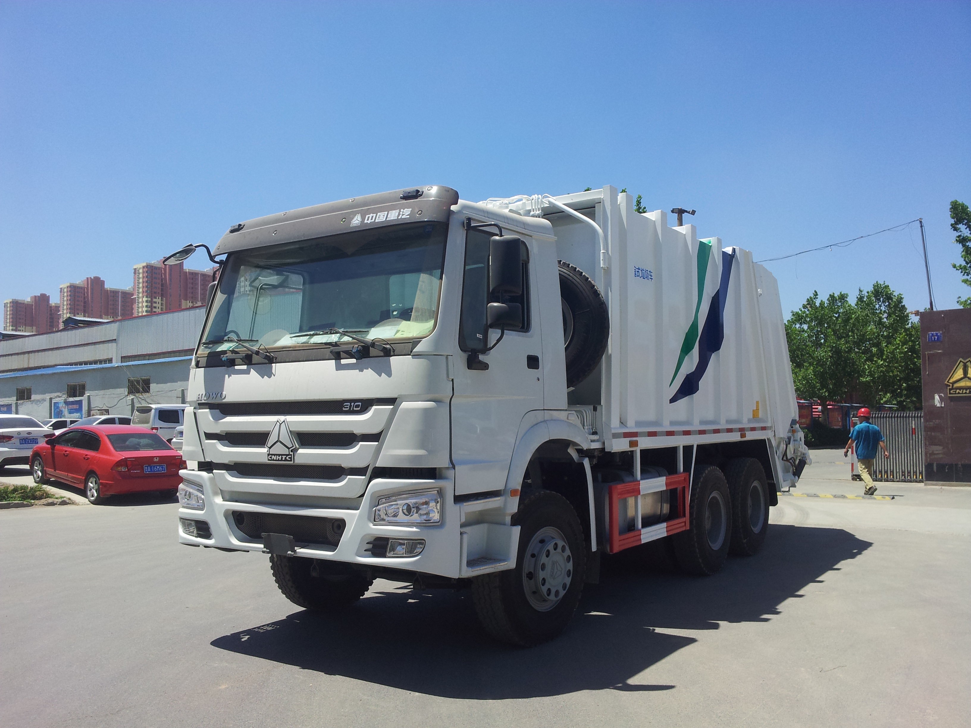 Camión compactador de basura HOWO 7