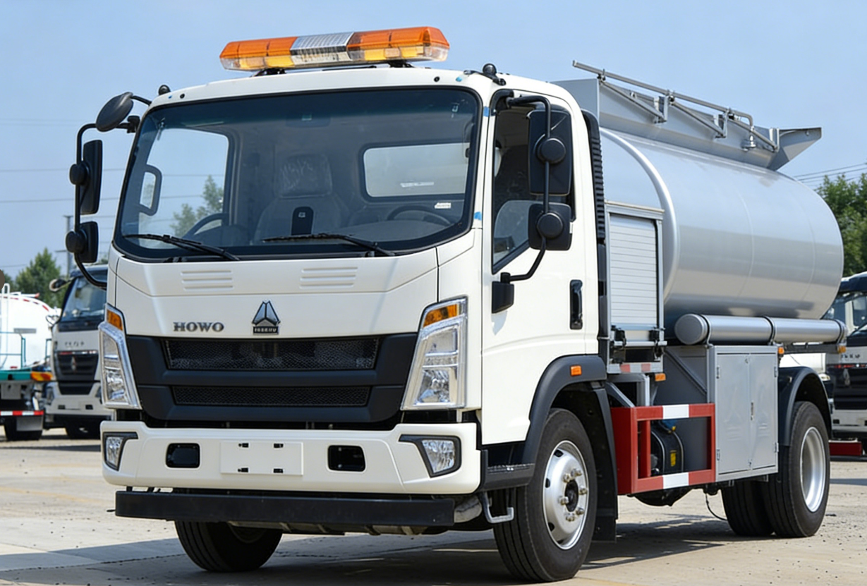 Camión cisterna ligero para combustible