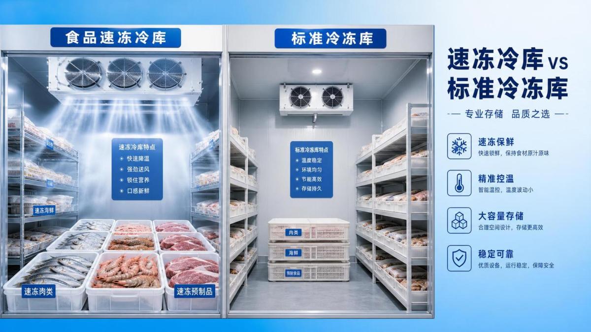 Quick-Freezing Cold Room or Standard Freezer Room: Which Saves More Product Quality? Быстрозамораживаемая или стандартная морозильная камера: какая лучше сохраняет качество продукции?