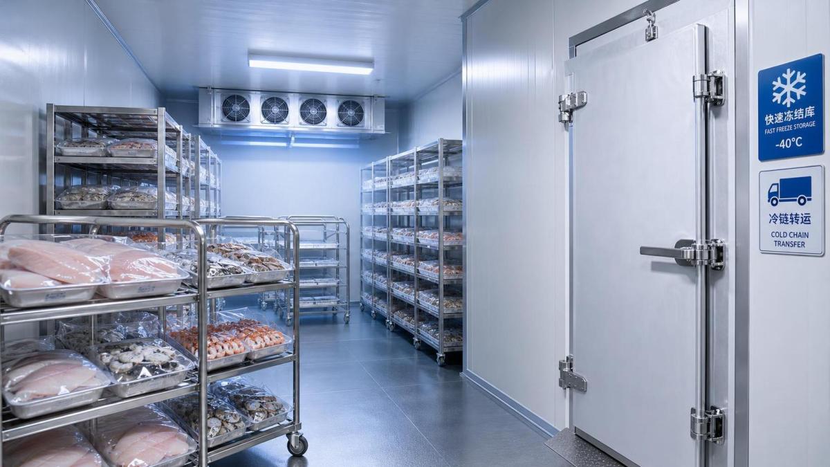 Когда камера шоковой заморозки оправдана для переработки морепродуктов