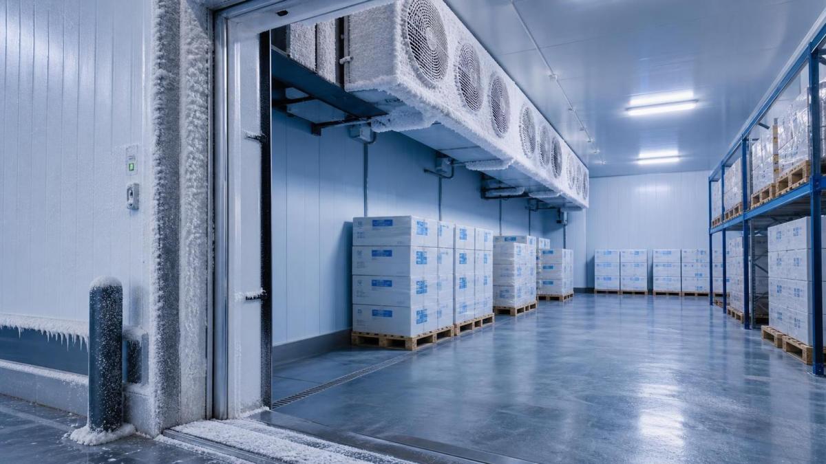 Acumulación de escarcha en cámaras frigoríficas de congelación rápida: causas, riesgos y soluciones