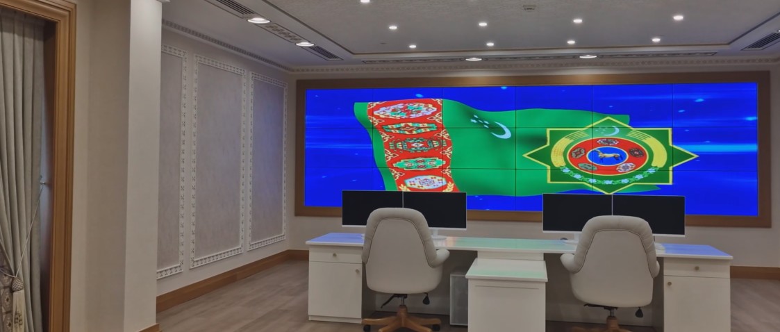 Проект центра мониторинга в правительственном здании Туркменистана