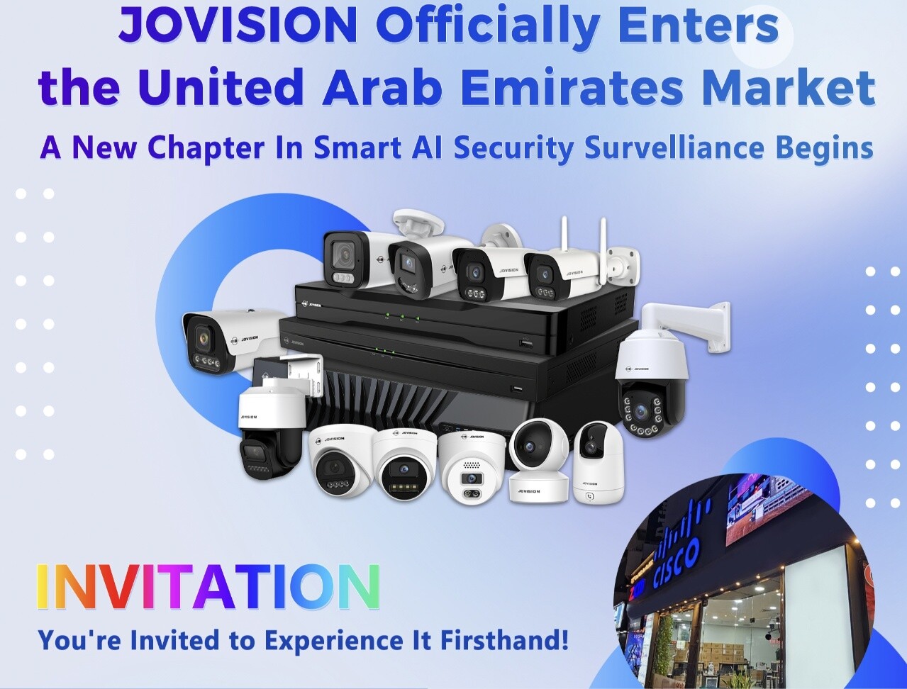 JOVISION официально выходит на рынок ОАЭ, открывая новую эру умной безопасности