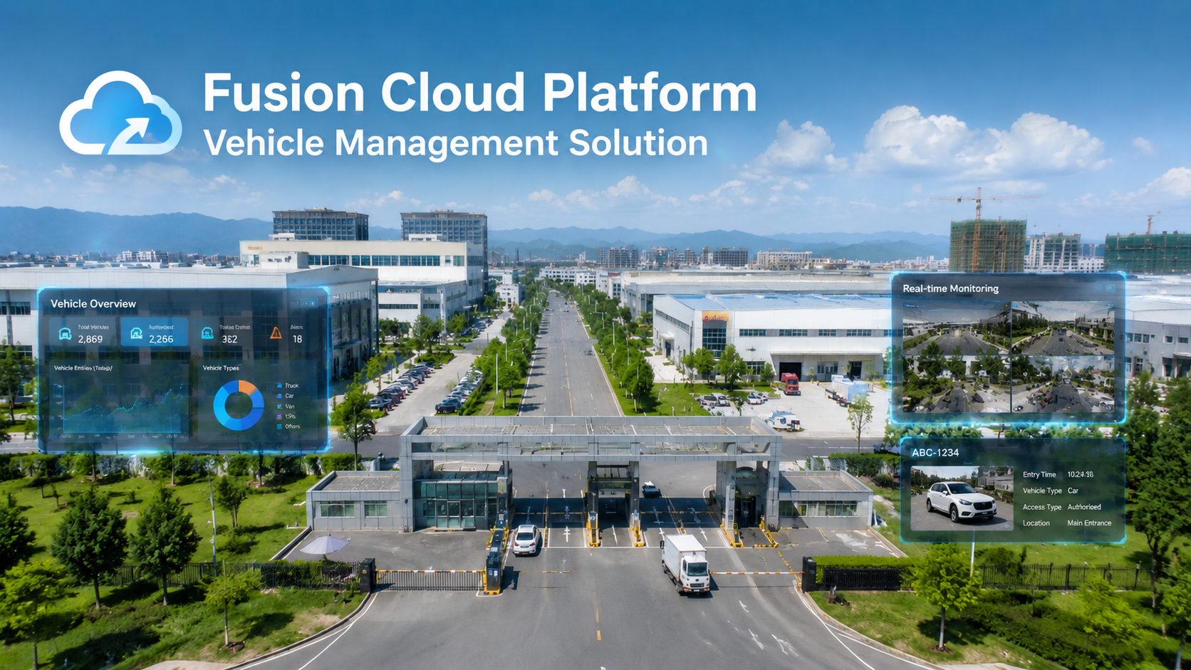 Платформа Fusion Cloud обеспечивает интеллектуальное обновление управления транспортом в промышленном парке