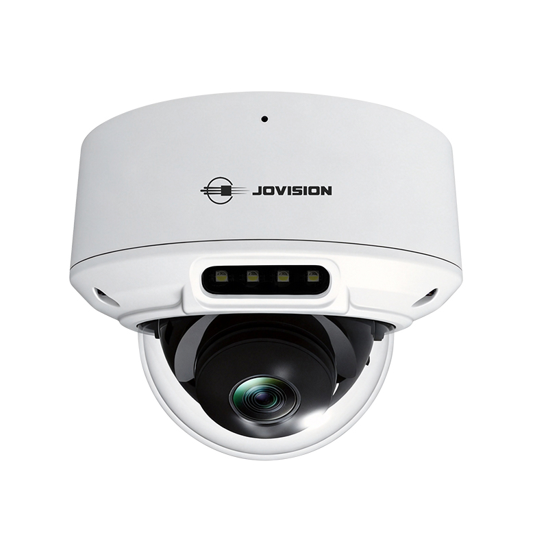 5.0MP антивандальная купольная полноцветная IP-камера с видео и аудио на базе AI