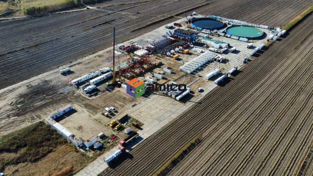 Grupo electrógeno de gas AMICO para operaciones de fracturación hidráulica en China
