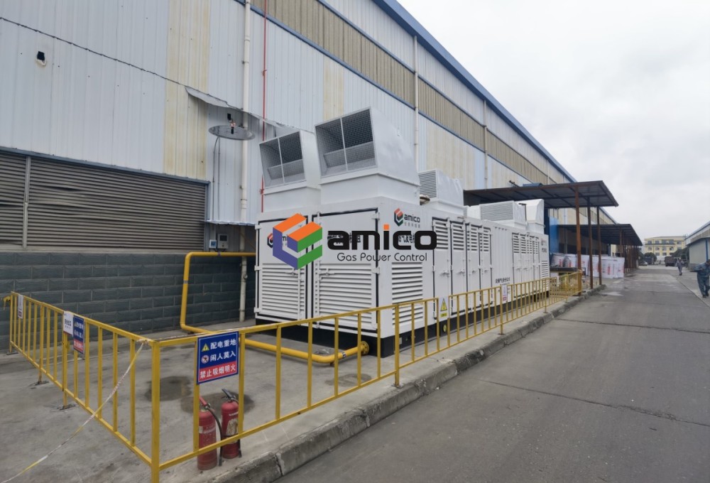 Generación de energía con gas para proyectos de 