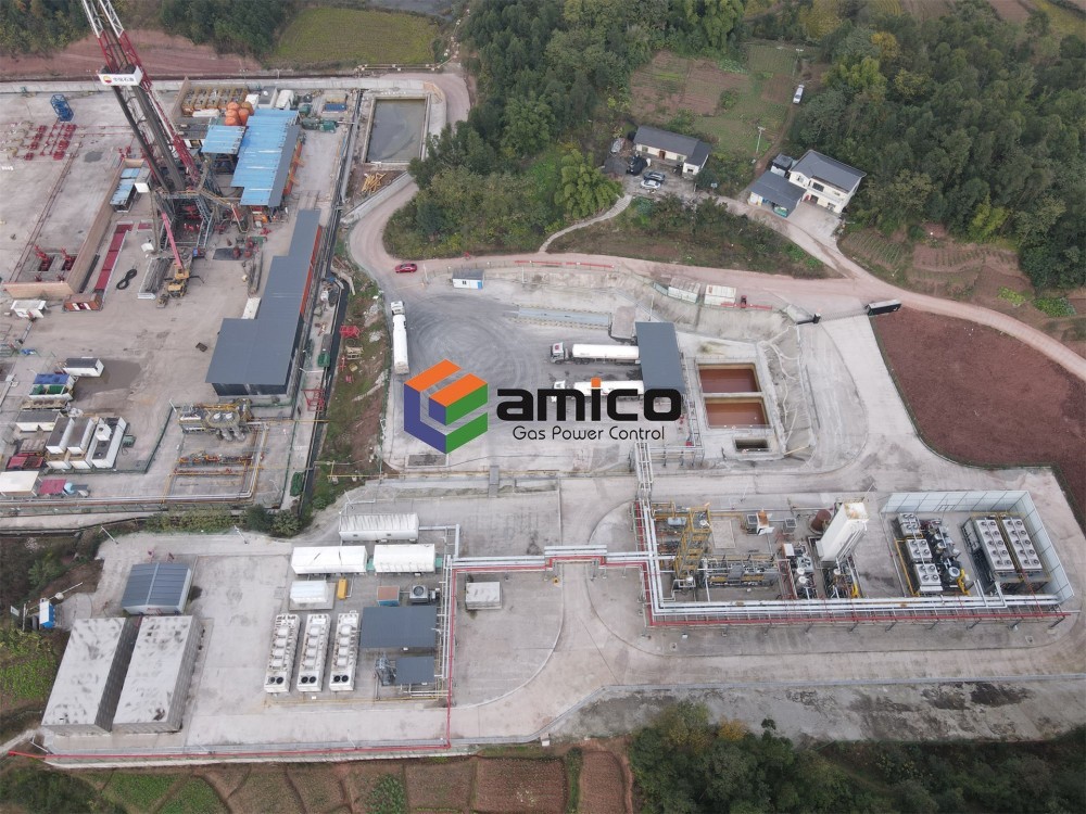 Generación de energía a gas para proyectos de recuperación de gas en yacimientos de petróleo y gas 