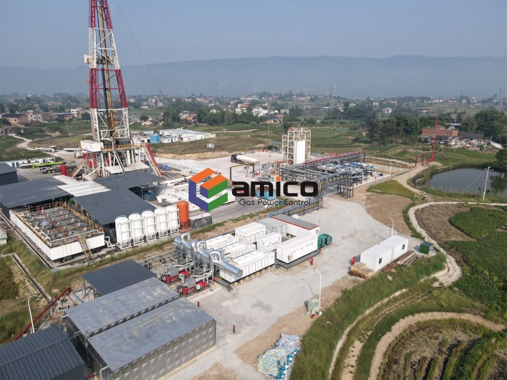 Generación de energía a gas para proyectos de recuperación de gas en yacimientos de petróleo y gas 
