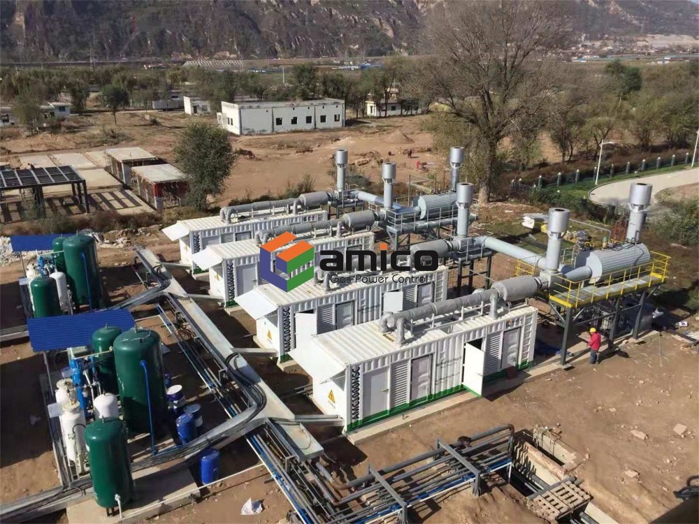 Generación de energía a gas para proyectos de recuperación de gas en yacimientos de petróleo y gas 