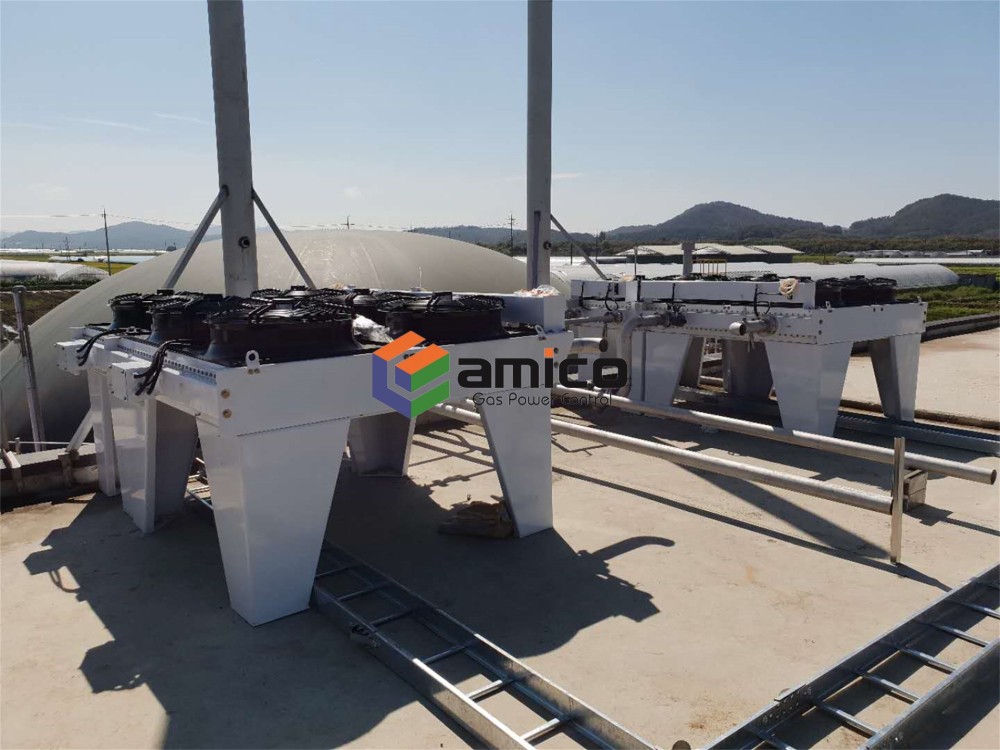Uso de la generación de energía a gas en el proyecto 