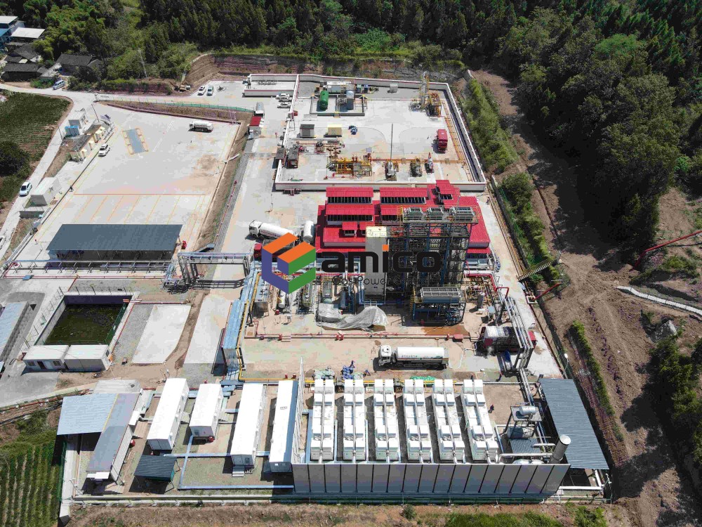 Generación de energía a gas para proyectos de recuperación de gas de yacimientos de petróleo y gas 