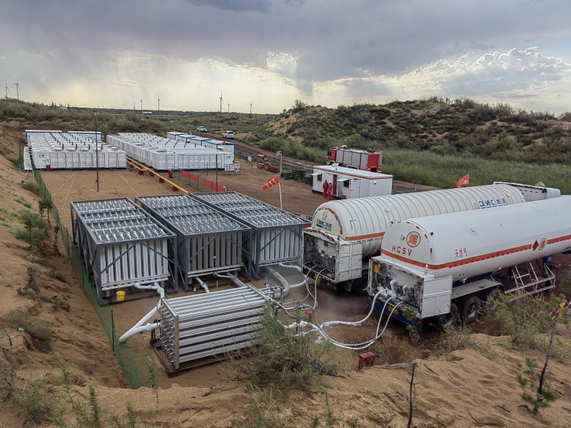 skid de gasificación de LNG