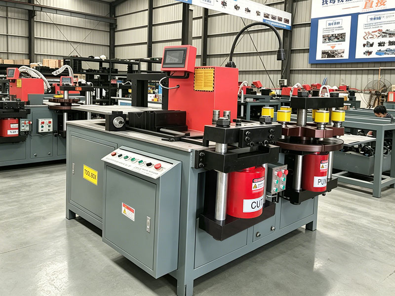DXJ-50CN 3 в 1 Busbar Machine