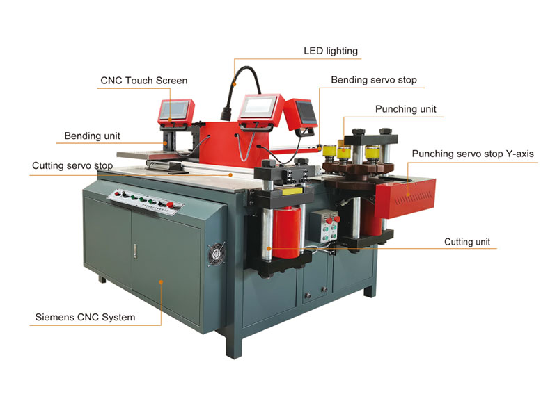 DXJ-30CN PRO CNC станок для шины
