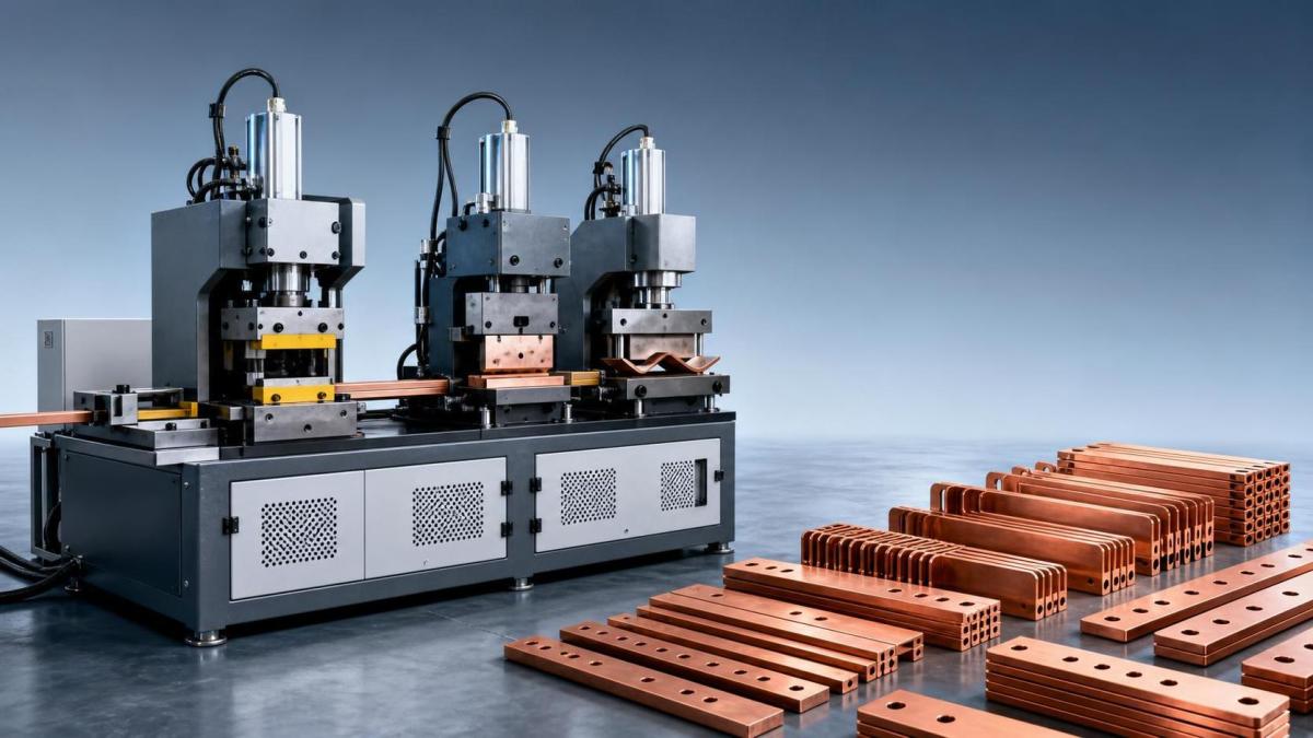 How to Choose a Busbar Machine for Copper Bar Cutting, Punching, and Bending? Как выбрать станок для обработки шин для резки, пробивки отверстий и гибки медных шин?