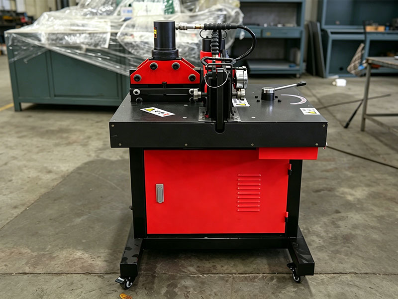 DXJ-150 Máquina dobladora hidráulica de barras colectoras