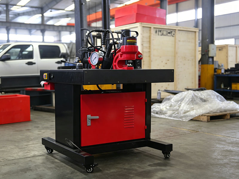 DXJ-150 Máquina dobladora hidráulica de barras colectoras