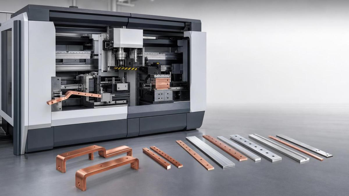 What Thickness and Material Range Can a Servo CNC Busbar Machine Handle?
