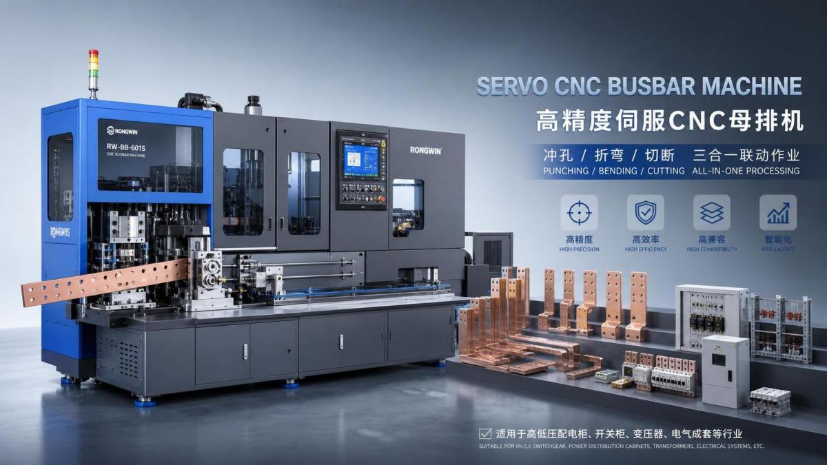 When Does a Servo CNC Busbar Machine Improve Panel Shop Efficiency?