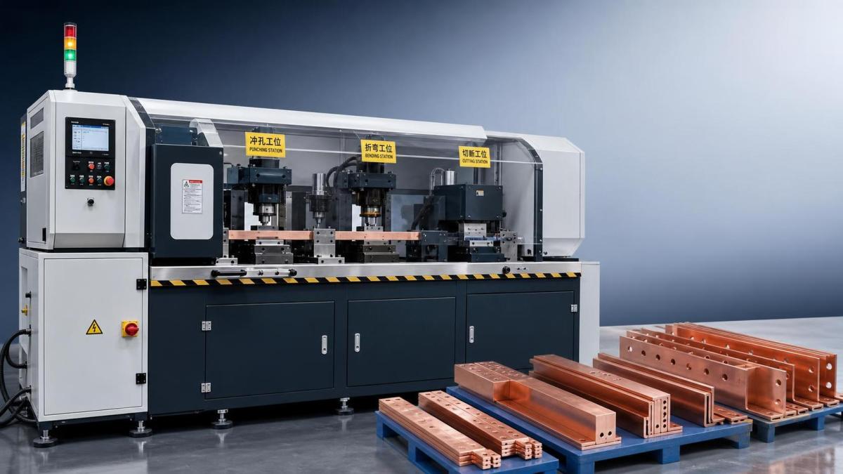 ¿Qué normas de seguridad y calidad debe cumplir una máquina para barras colectoras en la producción industrial?