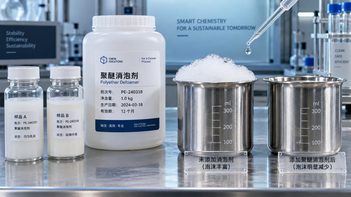 When inconsistent batches point to a polyether defoamer supplier issue Когда нестабильность партий указывает на проблему у поставщика полиэфирного пеногасителя