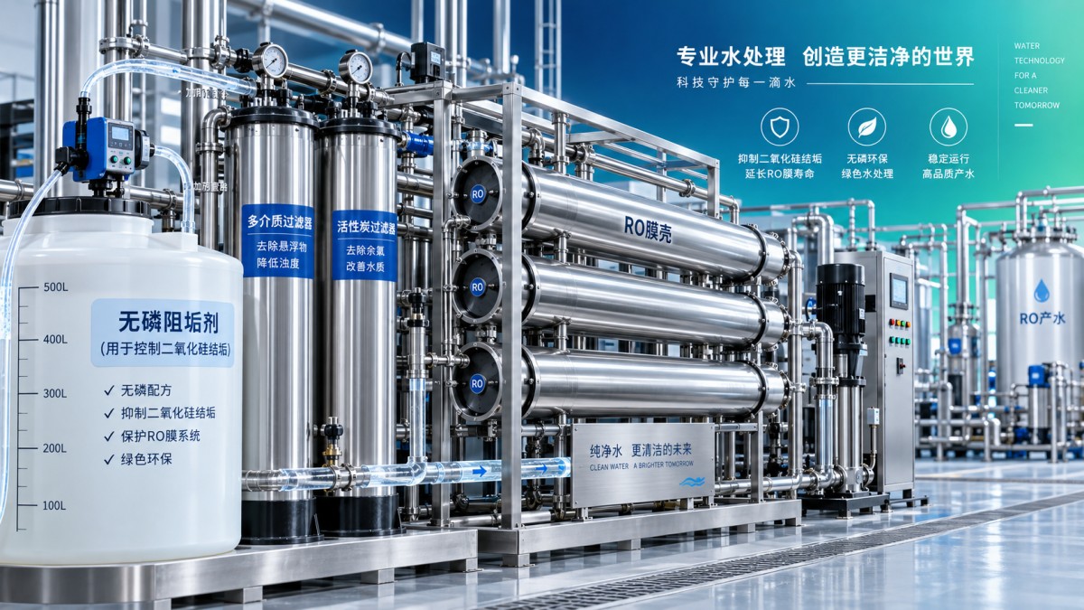 Can a phosphorus-free RO antiscalant control silica scaling? Может ли бесфосфорный антискалант для RO контролировать кремнеземные отложения?