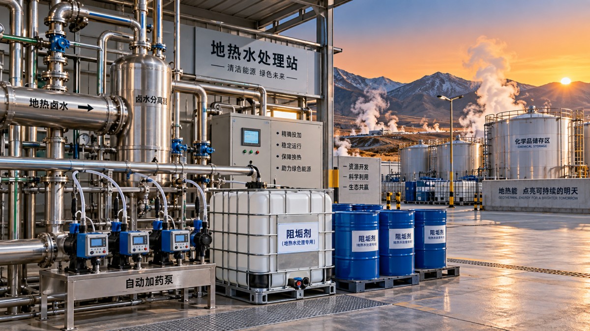 What makes geothermal water scale inhibitor costs rise on remote sites Почему затраты на ингибитор отложений для геотермальной воды растут на удалённых объектах