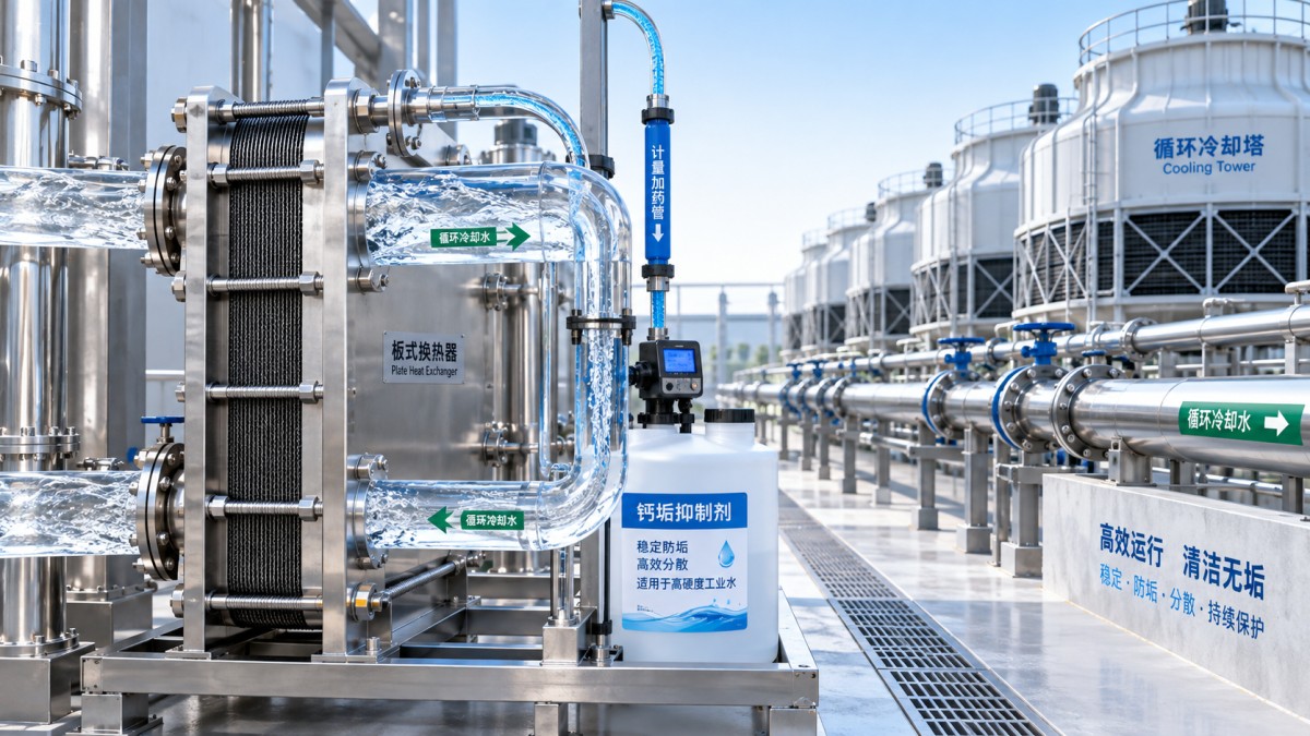 Choosing a calcium scale inhibitor for hard industrial water Выбор ингибитора кальциевых отложений для жесткой промышленной воды
