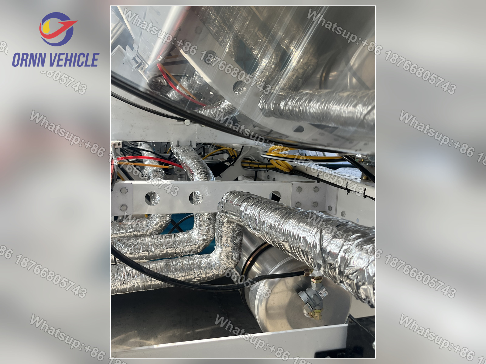 20 м³ нержавеющая изолированная автоцистерна для молока