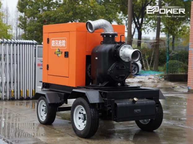 Water pump generator set