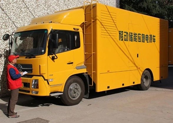 500KW玉柴移动储能应急电源车