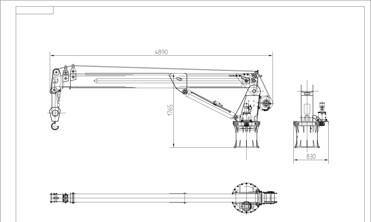 5T Crane layout plan 5T Crane layout plan