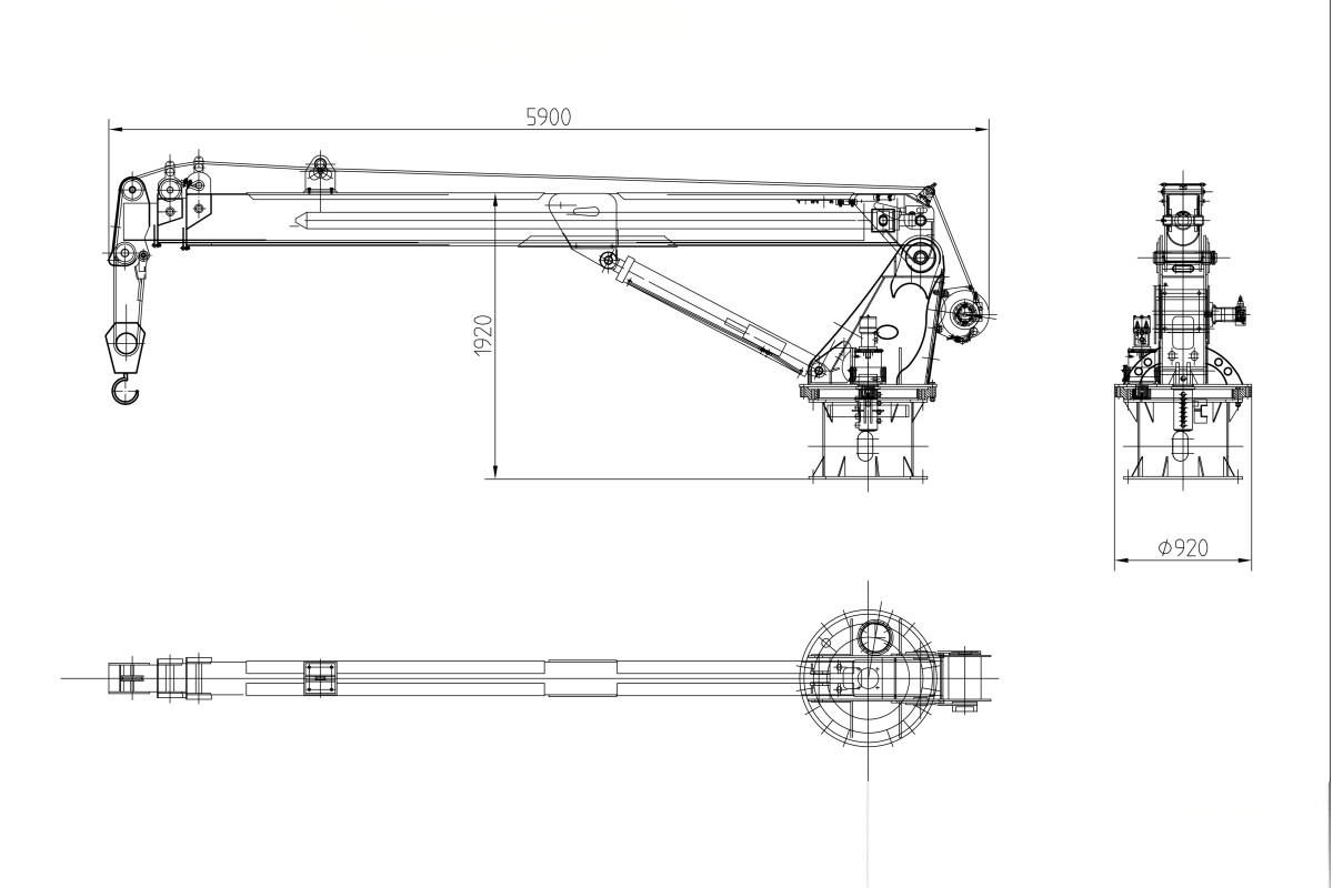 8T Crane layout plan 8T Crane layout plan
