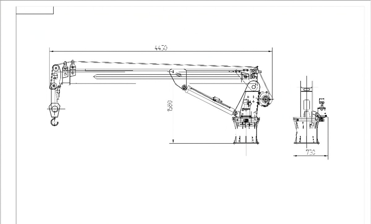 3TCrane layout plan
