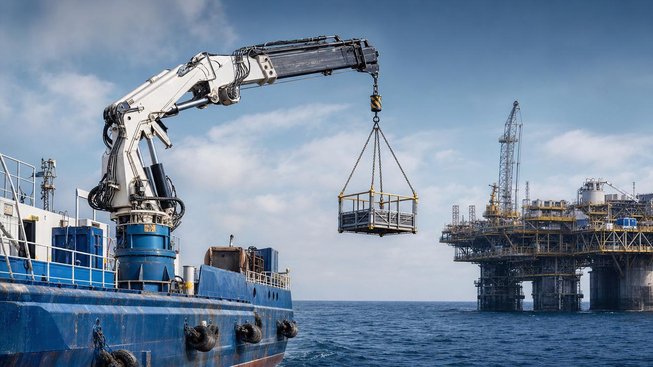 Equipos de elevación marinos para buques de apoyo en alta mar: aspectos clave para elegir el sistema