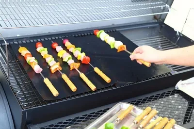 Good Quality Outdoor PTFE Grill Mats Non-Stick BBQ Mat 
