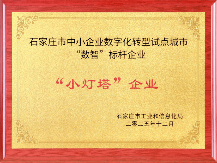 Gode nyheter | JINPOWER hedret som en «referansebedrift for digital transformasjon (Little Lighthouse)»