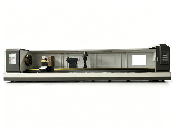 CK61250 Тяжёлый токарный станок с ЧПУ с плоской станиной