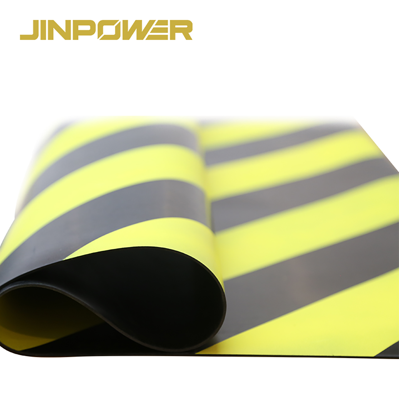 ພື້ນຢາງສະນວນໄຟຟ້າສີເຫຼືອງສຳລັບເຕືອນ