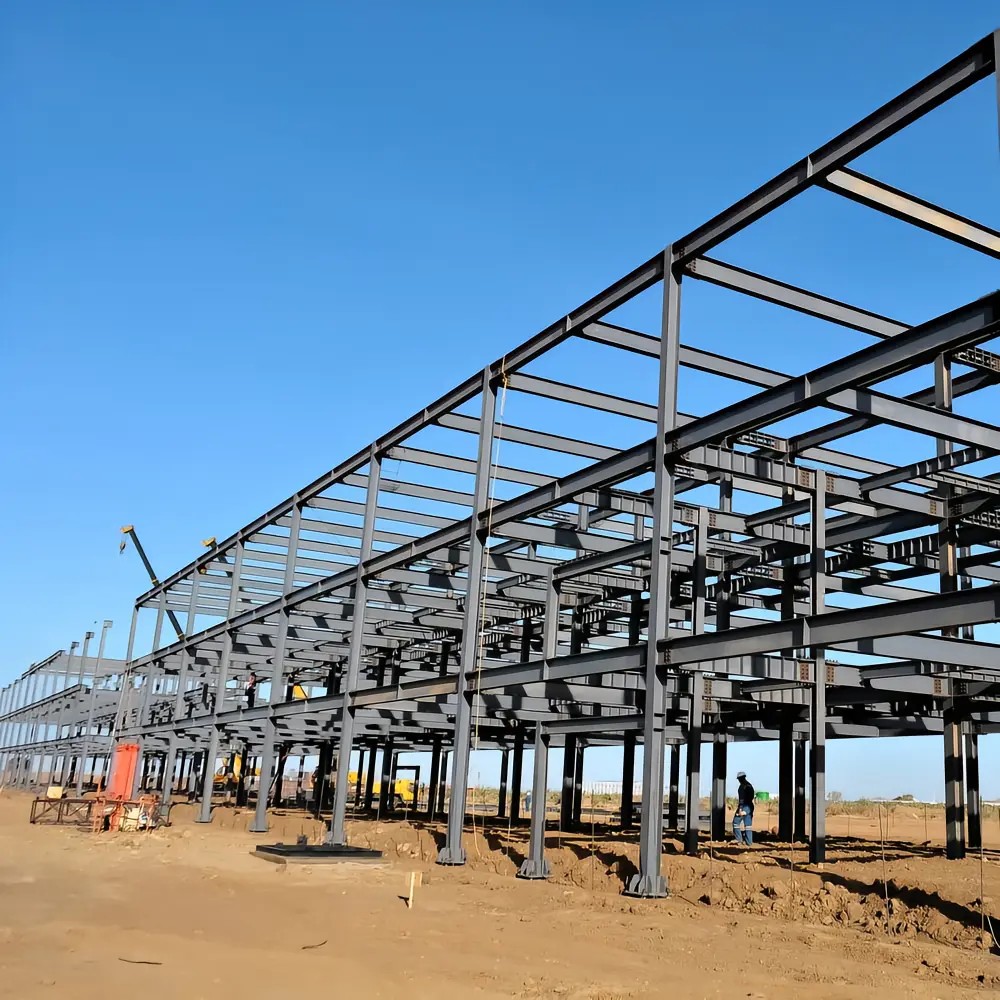 Image 03 - Erection: Steel Structure Erection Site
