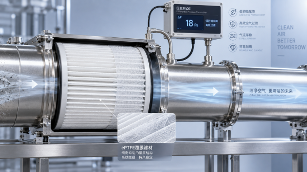 How Does ePTFE Media Affect Initial Pressure Drop?