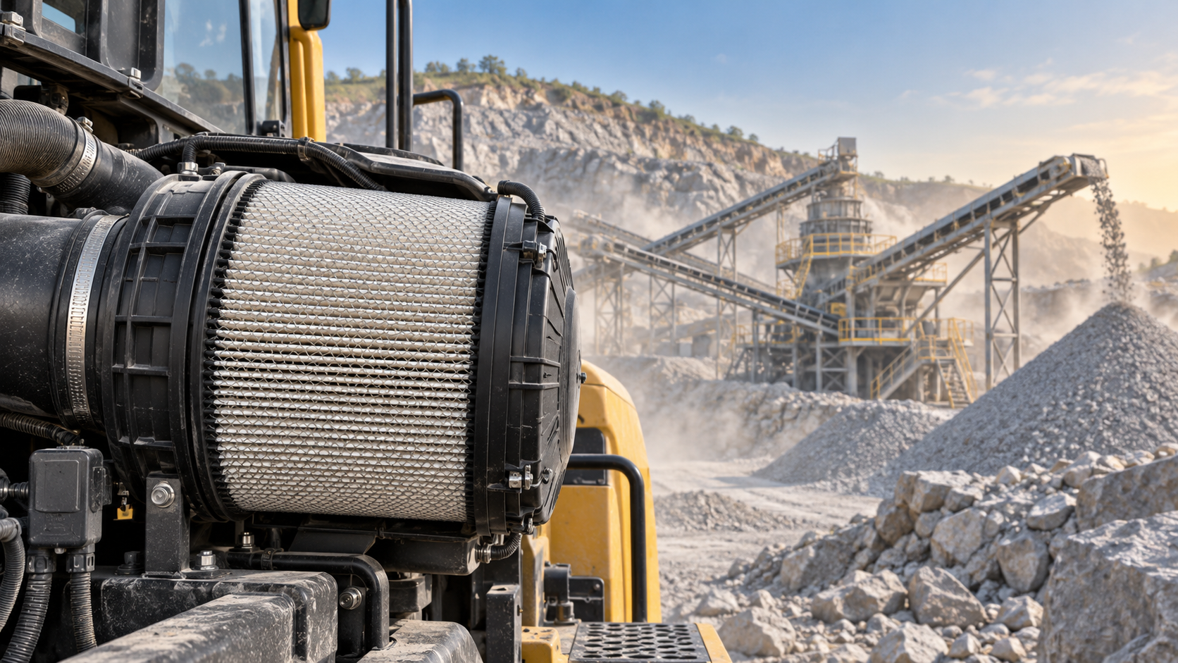 Can Automotive Air Filter Media Handle Quarry Dust Conditions?