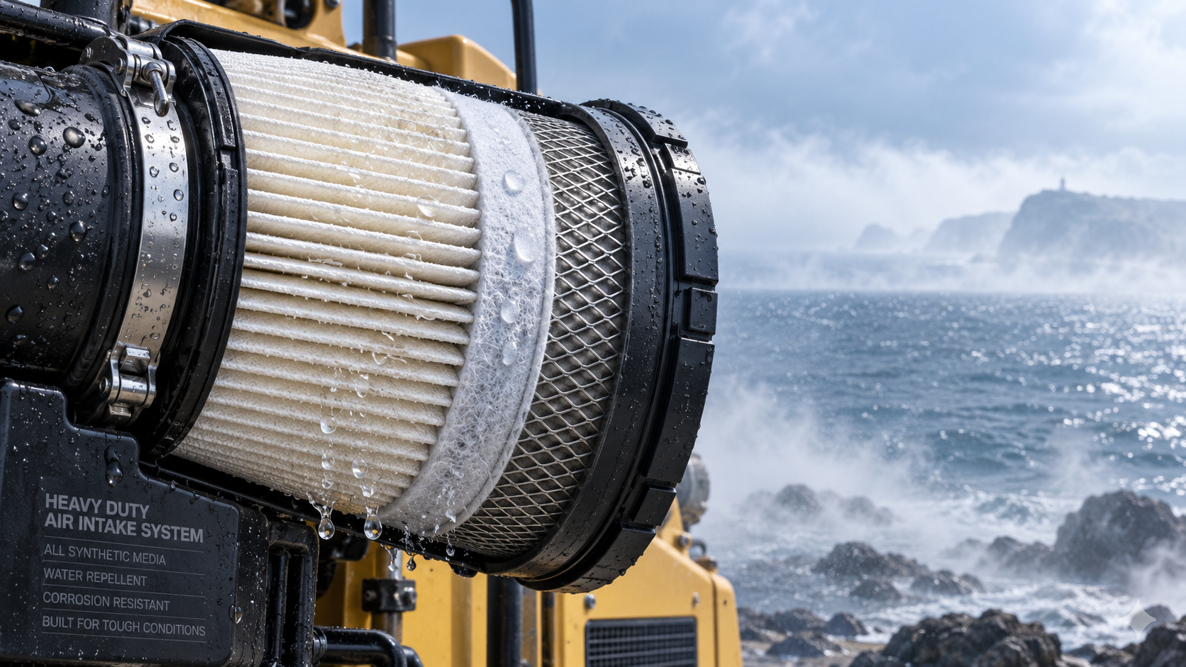 How to Specify Salt Fog-Resistant Intake Filter Media?